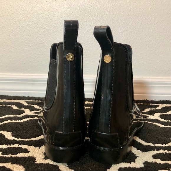 Sam Edelman Tinsley Rubber Rainboot in Gloss Black - Picture 3 of 8